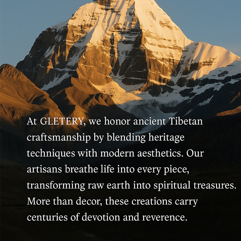 Tibetan Yak Bone Bracelet-More Energy & Faith & TrustGLETERYTraditional Chinese Jian Zhan ceramic teacup