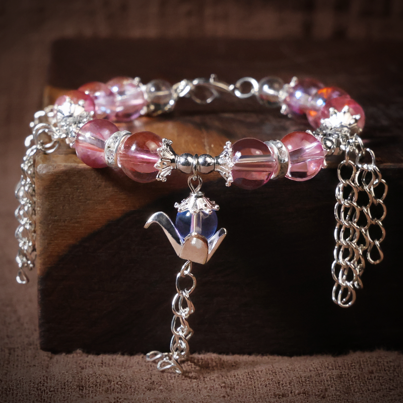Strawberry Quartz Bracelet- More Money & LoveGLETERYTraditional Chinese Jian Zhan ceramic teacup