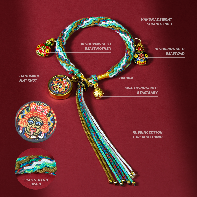 Tibetan Jachiklam Woven Bracelet- More Money & Healing EnergyGLETERYTraditional Chinese Jian Zhan ceramic teacup