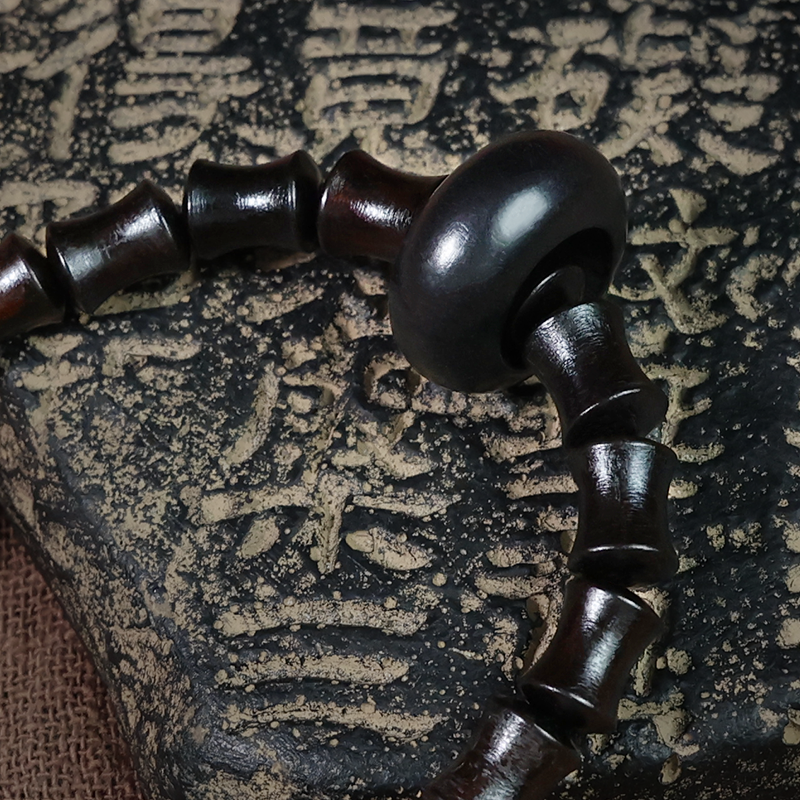 Sandalwood Bamboo Knot Bracelet-Creative Ideas &  Avoid Bad LuckGLETERYTraditional Chinese Jian Zhan ceramic teacup