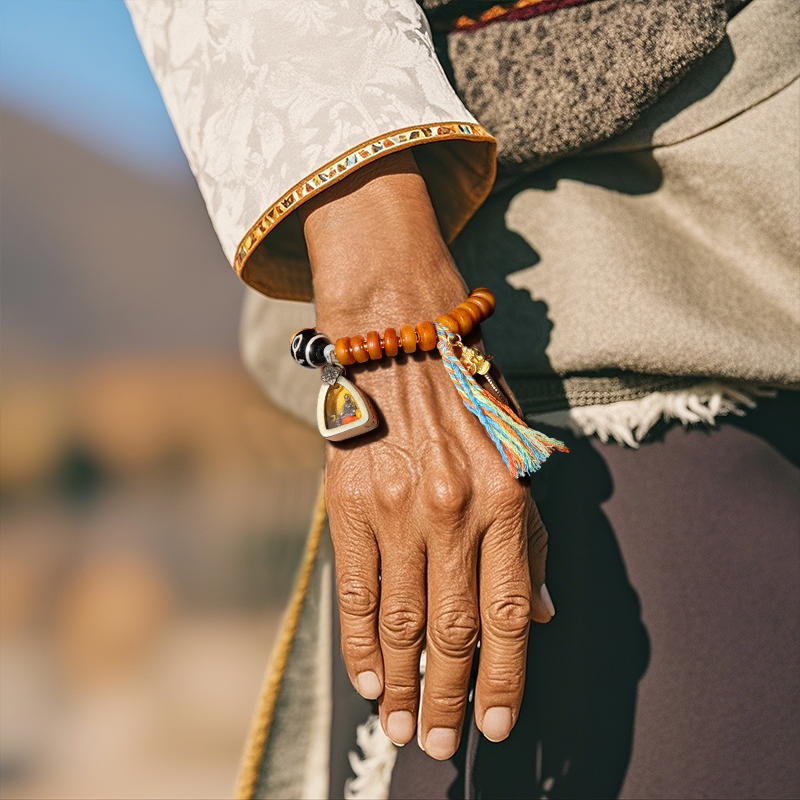 Tibetan Yak Bone Bracelet-More Energy & Faith & TrustGLETERYTraditional Chinese Jian Zhan ceramic teacup